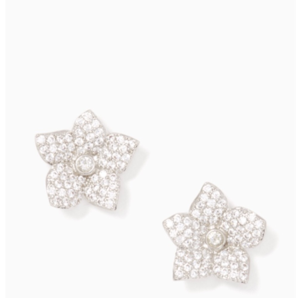 Kate Spade Blooming Pave Stud Earrings